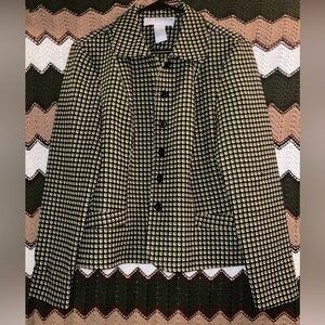 Retro Style Sag Harbor Blazer| Size 8